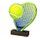 Dřevěná plaketa WF046 | Tenis