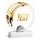 Skleněná trofej CR242075M06 | Americký fotbal
