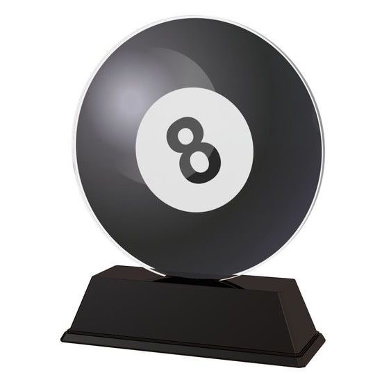 Akrylátová trofej AKE012018M20 | Billiard