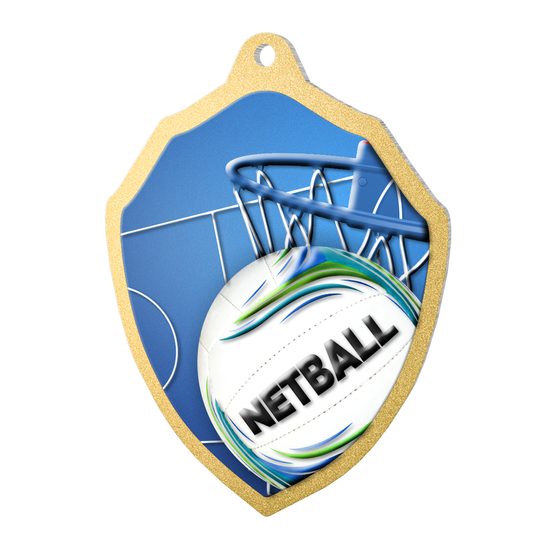 Kovová medaile MDM02M17 | Netball