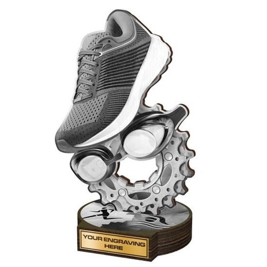 Dřevěná plaketa RWR228 | Triatlon