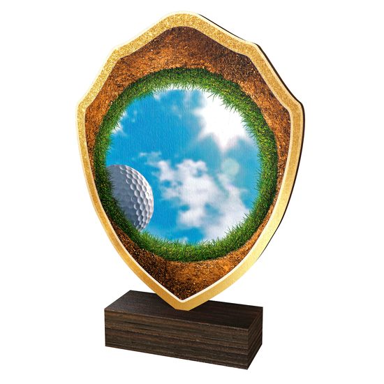 Dřevěná plaketa TFRW332 | Golf