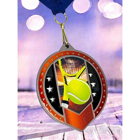 Kovová medaile MDMA03M20 | Tenis