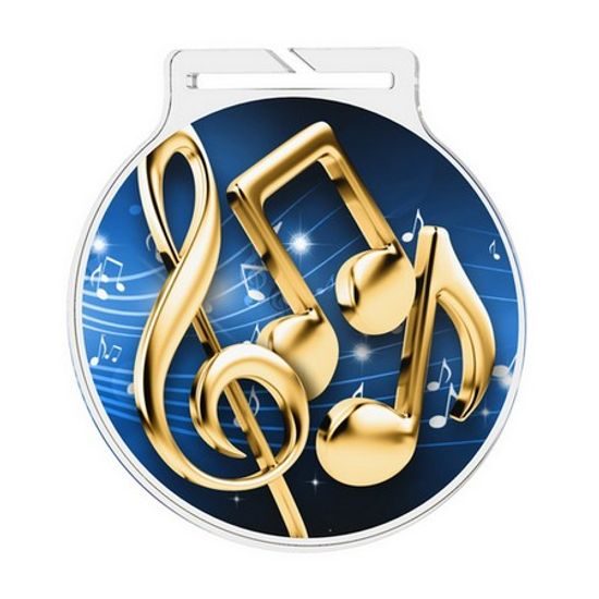 Acrylmedaille MDA60M29 | Musik