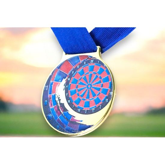 Kovová medaile MDLMIDM32 | Šipky