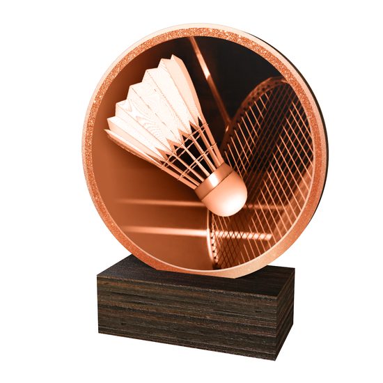 Dřevěná plaketa TFRW851 | Badminton