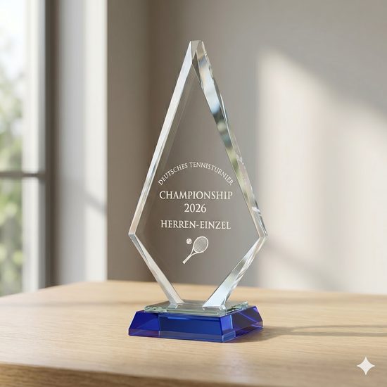 Skleněná trofej CR2026M12