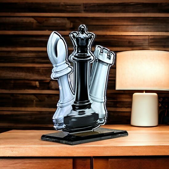 Acryltrophäe AWF M16 | Schach