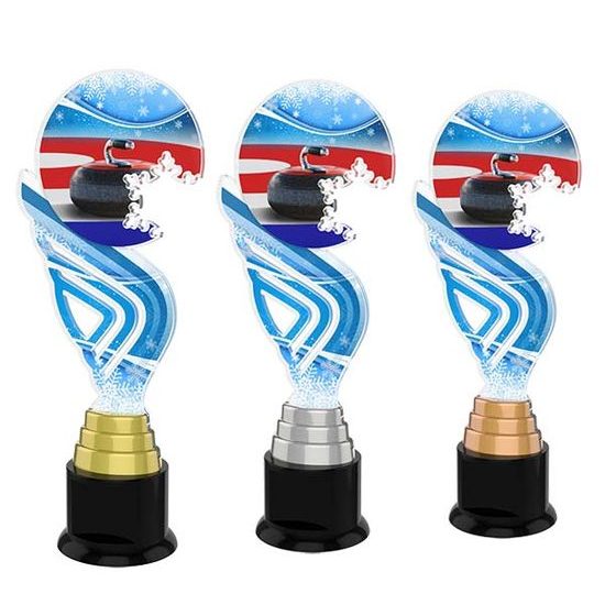 Akrylátová trofej ACTAS0002 | Curling