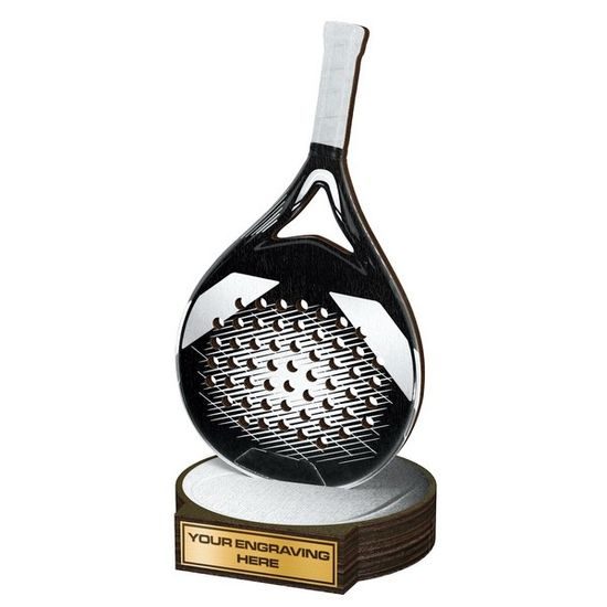 Dřevěná plaketa RWR014 | Padel