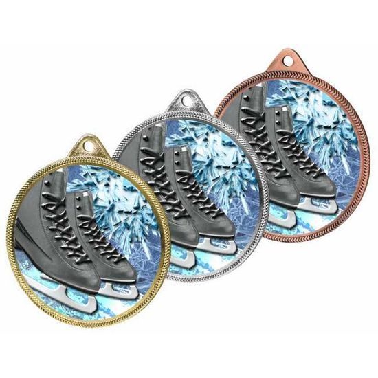 Kovová medaile MDL001M35 | Bruslení