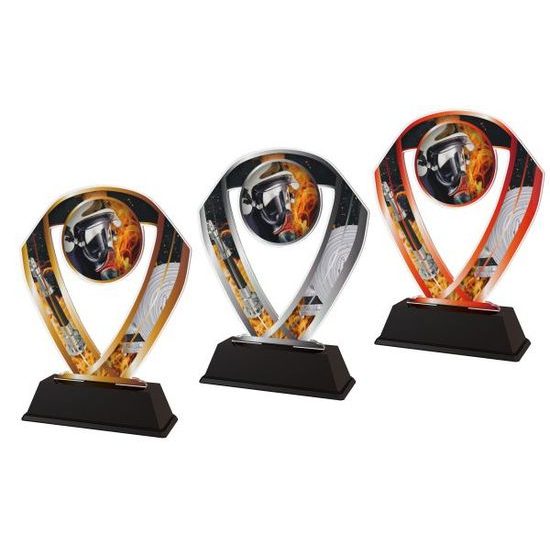 Akrylátová trofej ACRC001M11 | Hasiči
