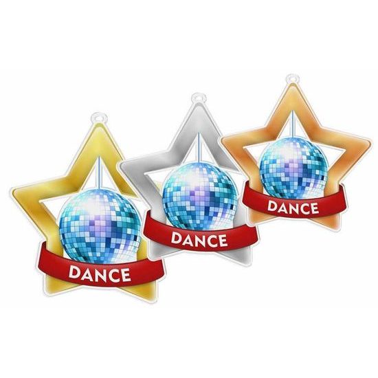 Acrylmedaille MDASTARM39 | Tanzen