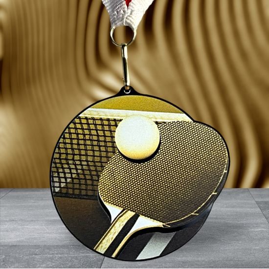 Akrylátová medaile MDARBL M11 | Stolní tenis