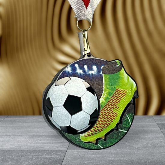 Akrylátová medaile MDABL M02 | Fotbal