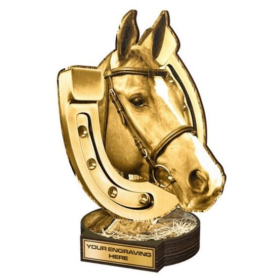 Dřevěná plaketa RWR215 | Jezdectví