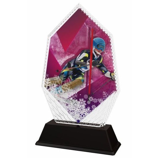 Acryltrophäe PYR001M27 | Skifahren