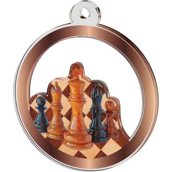 Acrylmedaille MDA0020M51 | Schach