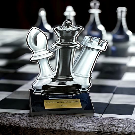 Acryltrophäe AWF M16 | Schach