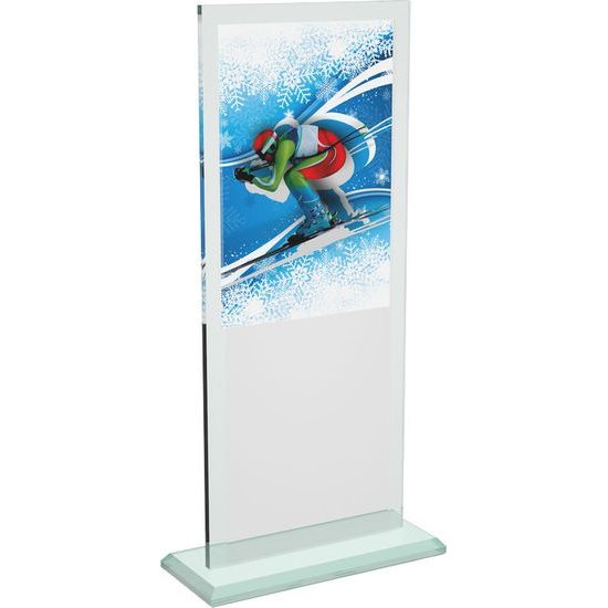 Sklenená trofej CRT20001M11 | Zjazd a slalom