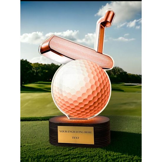 Akrylátová trofej TLR2023254 | Golf