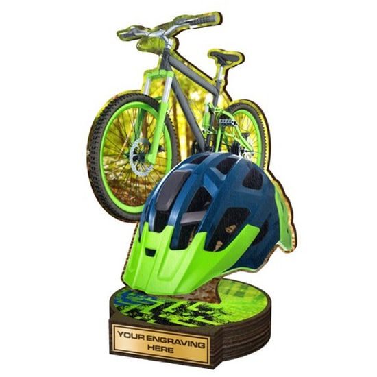 Dřevěná plaketa RW122 | Cyklistika