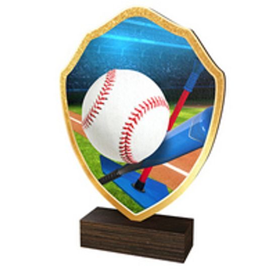 Dřevěná plaketa TFRW218 | T-Ball