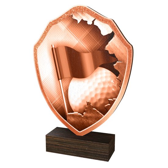 Dřevěná plaketa TFRW347 | Golf