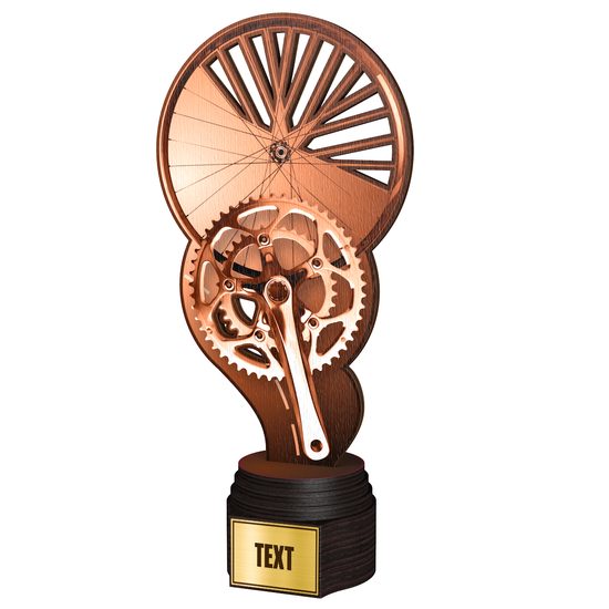 Dřevěná trofej ACTCWR024 | Cyklistika