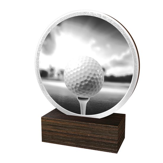 Dřevěná plaketa TFRW838 | Golf