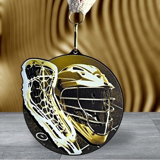 Akrylátová medaile MDARBL M32 | Lacrosse