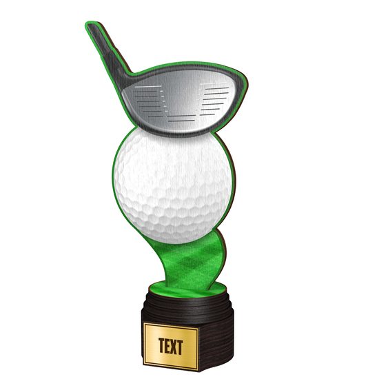 Holztrophäe ACTCWC015 | Golf