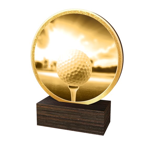 Dřevěná plaketa TFRW837 | Golf
