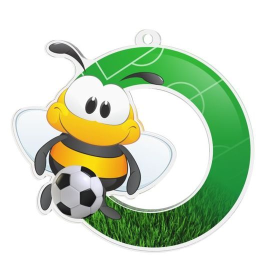 Akrylátová medaile MDAKM6 | Futbal