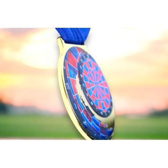 Kovová medaile MDLMIDM32 | Šipky