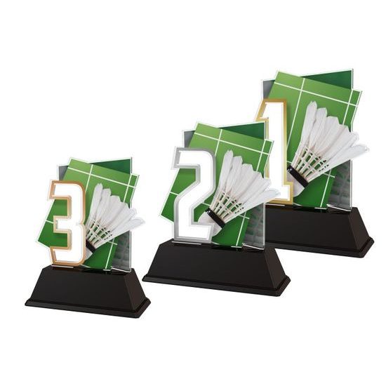 Acryltrophäe NCUF001M2 | Badminton