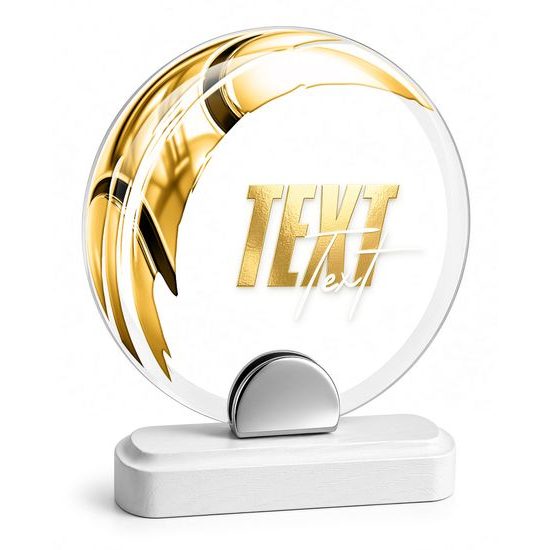 Skleněná trofej CR242075M12 | Tenis