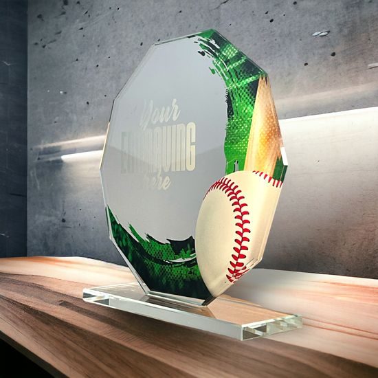 Skleněná trofej CR2024301M04 | Baseball