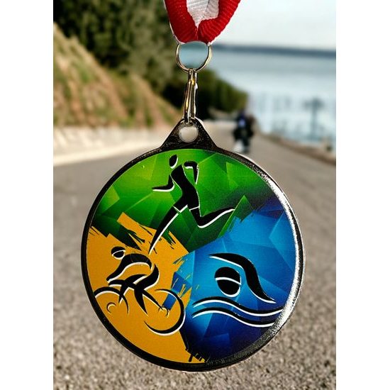 Kovová medaile MDLMAXM32 | Triatlon