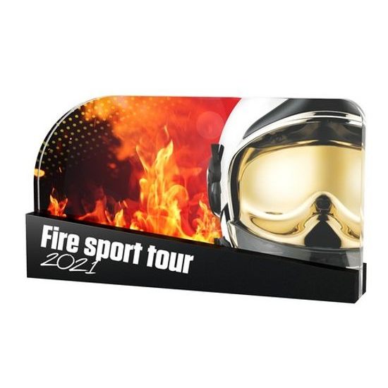 Akrylátová trofej APLA007M05 | Hasiči