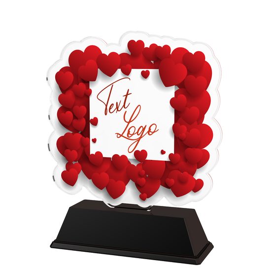 Akrylátová trofej FA200M51 | Valentýn