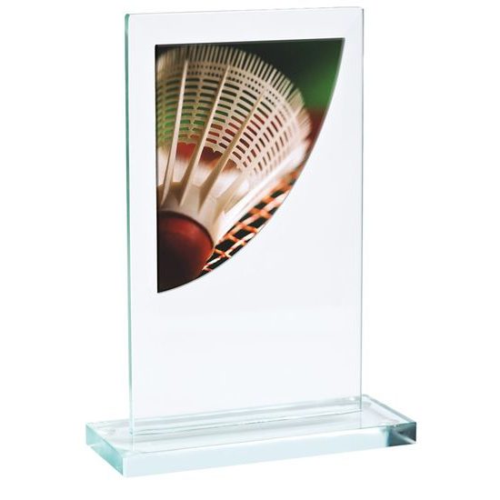 Skleněná trofej CR3061M11 | Badminton