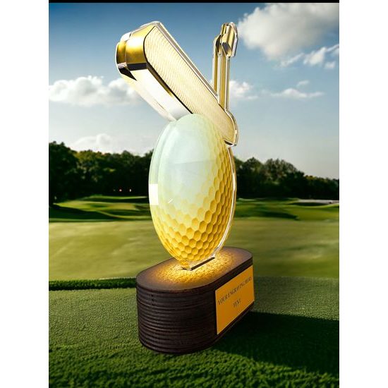 Akrylátová trofej TLR2023252 | Golf