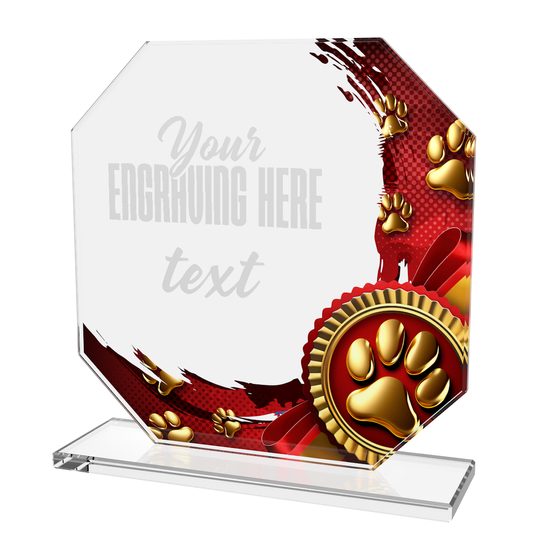 Glastrophäe CR2024302M51 | Kynologie