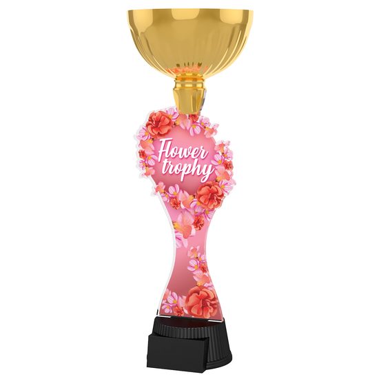 Akrylátová trofej ACUPCGM112 | Květinová edice