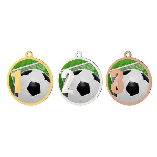 Kovová medaile MDT0001M1 | Fotbal