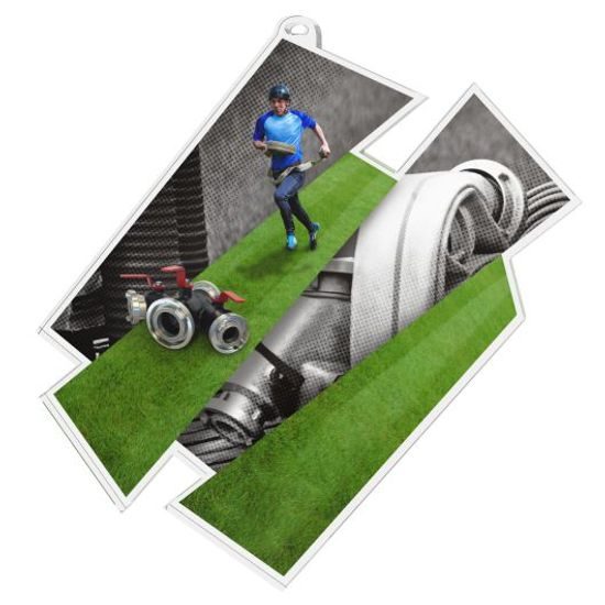 Acrylmedaille MDAZ0011M21 | Feuerwehr