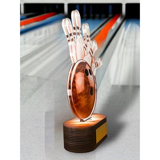 Akrylátová trofej TLR2023311 | Bowling