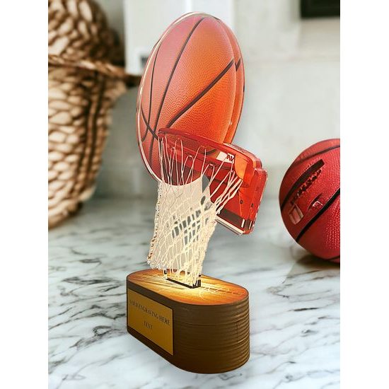 Akrylátová trofej TL2023205 | Basketball