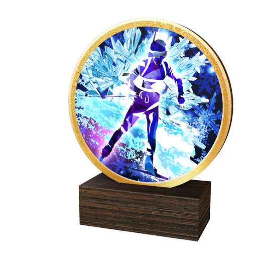 Dřevěná plaketa TFRW765 | Biatlon